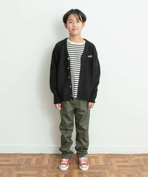 TOWNCRAFT（タウンクラフト）の「『別注』PENNEYS×DOORS　THE FOX VネックCD(KIDS)（カーディガン/ボレロ・キッズ・ブルー系その他/ブラック/ピンク/グリーン・150）」の16枚目の写真