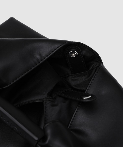 MM6 Maison Margiela(エムエムシックス メゾン マルジェラ)の「SMALL JAPANESE HANDBAG(ハンドバッグ・レディース・ブラック・FREE)」の5枚目の写真