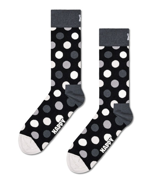 Happy Socks Classic Black & White Gift Box クルーソックス 4足組 ギフトセット 10203513(ソックス/靴下)|Happy Socks(ハッピーソックス) Happy Socks Classic Black & White Gift Box クルーソックス 4足組 ギフトセット 10203513(ソックス/靴下)|Happy Socks(ハッピーソックス)