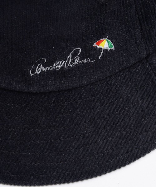 Arnold Palmer(アーノルドパーマー)の「コーデュロイ シェア バケットハット(ハット・レディース・ブラウン/ベージュ/ブラック・F)」の6枚目の写真