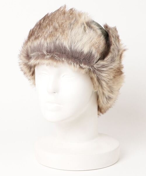 AVIREX（アヴィレックス）の「FLIGHT CAP/フライトキャップ（キャップ・レディース・オリーブ系/ブラック・F）」の7枚目の写真