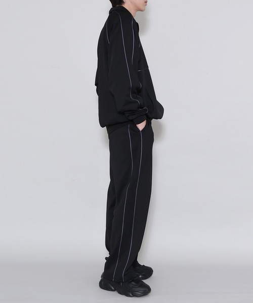Figments(フィグメンツ)の「パイピングジャージパンツ(その他パンツ・レディース・グレー/ブラック・MEDIUM/LARGE)」の6枚目の写真