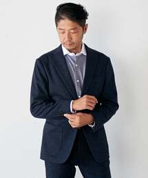 MEN'S MELROSE | ムリネジャージツイルセットアップジャケット(テーラードジャケット)