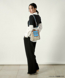 LeSportsac（レスポートサック）の「SM 2 ZIP POCKET TOTE ウッド