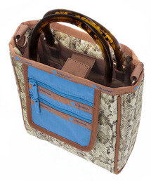 LeSportsac（レスポートサック）の「SM 2 ZIP POCKET TOTE ウッド