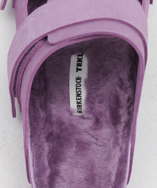 TEKLA（テクラ）の「Uji VL Cazador Shearling（サンダル・レディース・パープル・25/24.5/26/27/24/26.5/23）」の6枚目の写真