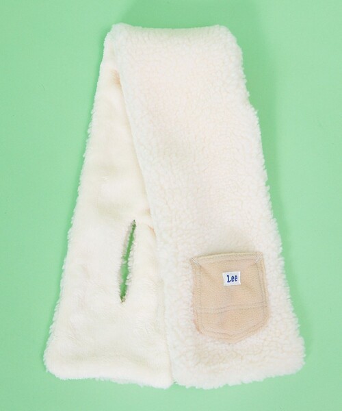 FREAK'S STORE(フリークスストア)の「限定展開 Lee/リー KIDS BOA MUFFLER / キッズ ボアマフラー / ボアフリース ネックウォーマー / LA0618(マフラー・キッズ・ブラック/グレー/オフホワイト・SMALL)」の6枚目の写真