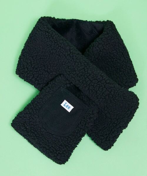 FREAK'S STORE(フリークスストア)の「限定展開 Lee/リー KIDS BOA MUFFLER / キッズ ボアマフラー / ボアフリース ネックウォーマー / LA0618(マフラー・キッズ・ブラック/グレー/オフホワイト・SMALL)」の9枚目の写真