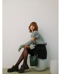 RANDEBOO（ランデブー）の「Charm cut vintage knit（ニット/セーター