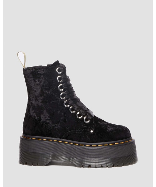【Dr.Martens】JADON MAX VEGAN 8 ホールブーツ　UK6 Vegan Jadon Boot Max Platforms in Black | Dr. Martens