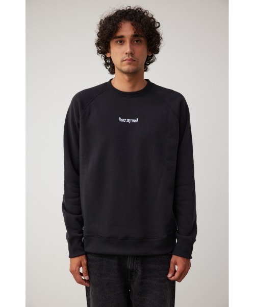 AZUL by moussy(アズールバイマウジー)の「裏起毛スウェットプルオーバー(Tシャツ/カットソー・メンズ・ホワイト/ブラック/グレー・LARGE/MEDIUM)」の16枚目の写真