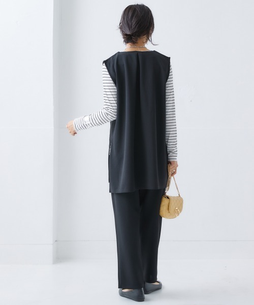 ベストセットアップ（ポケット付ベスト+パンツ）（スーツセット