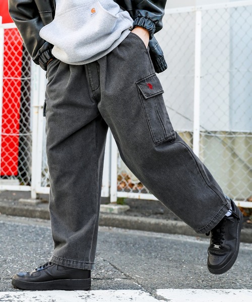 U.S. POLO ASSN.(ユーエスポロアッスン)の「U.S. POLO ASSN. ロゴ刺繍オーバーサイズカーゴパンツ(カーゴパンツ・メンズ・ブラック系/カーキ/ブラック/ベージュ/ネイビー/ブルー系/モカ・S/XL/L/M)」の16枚目の写真