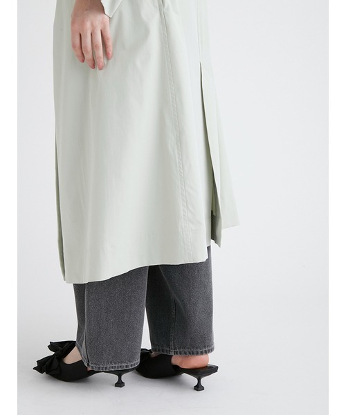 FURFUR（ファーファー）の「ハイネックステンカラートレンチコート（トレンチコート・レディース・ミント/ベージュ・FREE）」の13枚目の写真