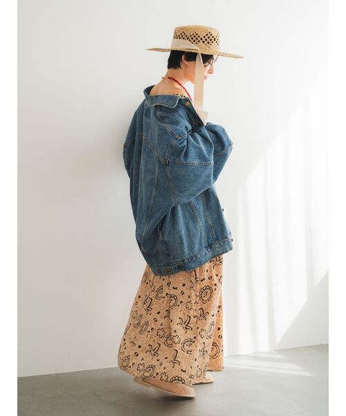 Ungrid(アングリッド)の「リボン付き透かし編みハット(ハット・レディース・ベージュ・FREE)」の21枚目の写真