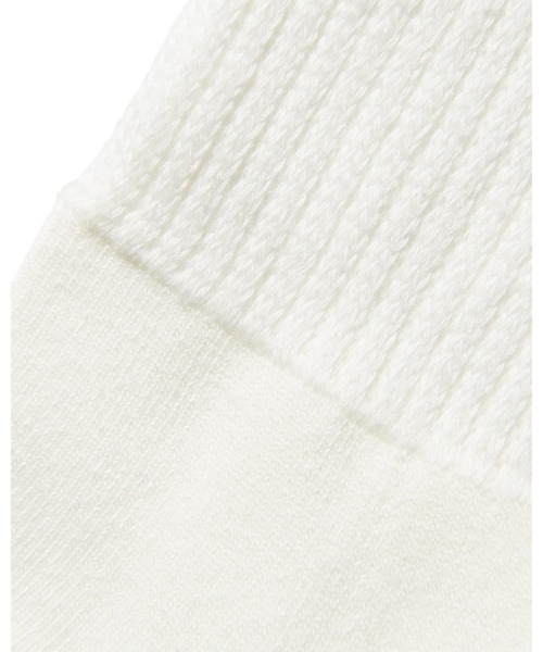 SOPHNET.(ソフネット)の「LOOSE RIBBED SOCKS(ソックス/靴下・メンズ・ホワイト/ブラック・LARGE/MEDIUM)」の3枚目の写真