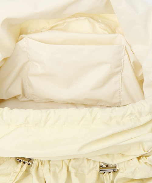 tiny tiny（ティニーティニー）の「ギャザードロストバッグ[tiny tiny(ティニーティニー)]（ショルダーバッグ・レディース・グリーン/アイボリー/ブラック/ブラック系その他/ピンク系その他/オレンジ・0）」の16枚目の写真