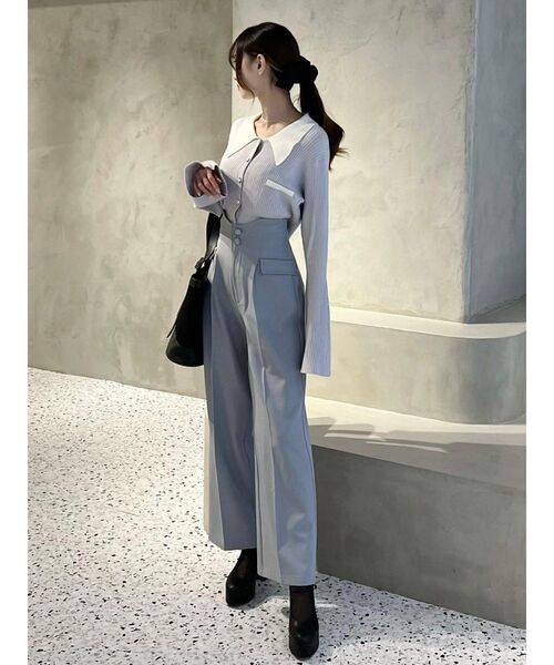 EATME（イートミー）の「ベルテッドトートバッグ（トートバッグ・レディース・ブラック/アイボリー・FREE）」の11枚目の写真