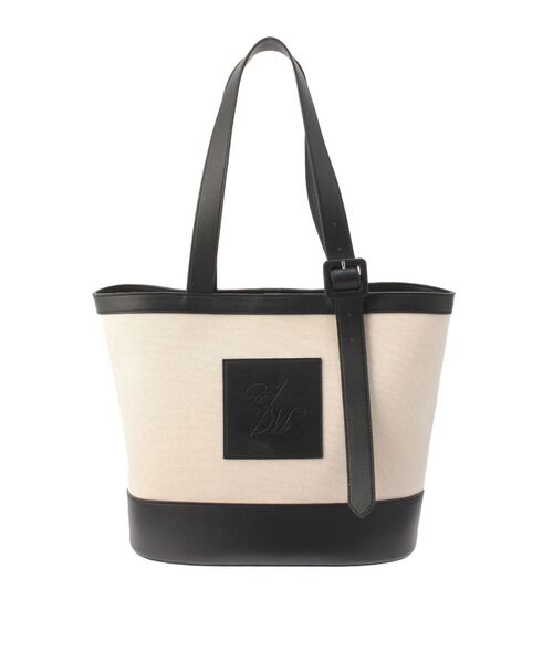EATME（イートミー）の「ベルテッドトートバッグ（トートバッグ・レディース・ブラック/アイボリー・FREE）」の4枚目の写真