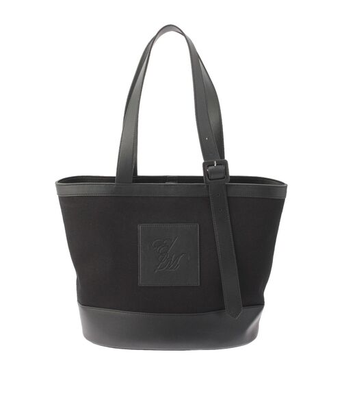 EATME（イートミー）の「ベルテッドトートバッグ（トートバッグ・レディース・ブラック/アイボリー・FREE）」の3枚目の写真