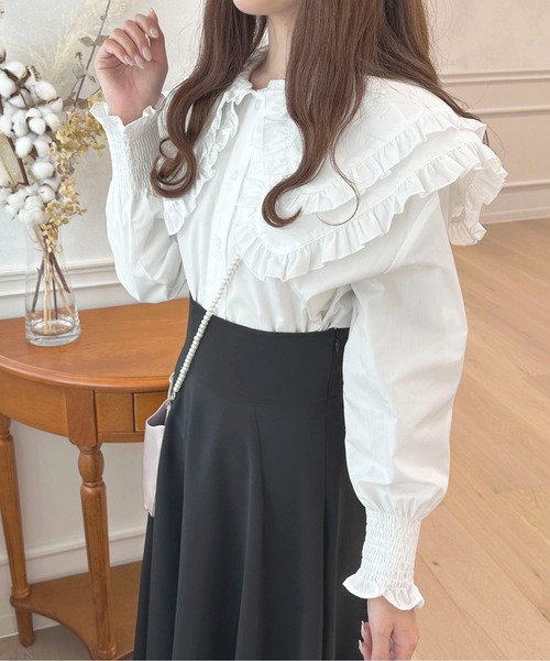 apres jour（アプレジュール）の「長袖ブラウス（シャツ/ブラウス・レディース・ブラウン系その他・フリー）」の12枚目の写真