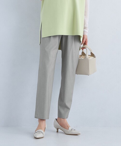 グリーンレーベルリラクシング パンツスーツ 38 テーパード OL 美品