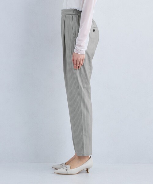 green label relaxing（グリーンレーベルリラクシング）の「【WEB限定】［size SHORT/TALLあり］T/R/PU オルマイ テーパード パンツ（その他パンツ・レディース・ブラック/ダークグレー/その他1/ライラック・40/38/42/36/34/SHORT/TALL）」の22枚目の写真