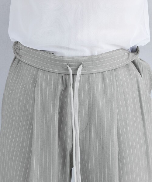 green label relaxing（グリーンレーベルリラクシング）の「【WEB限定】［size SHORT/TALLあり］T/R/PU オルマイ テーパード パンツ（その他パンツ・レディース・ブラック/ダークグレー/その他1/ライラック・40/38/42/36/34/SHORT/TALL）」の16枚目の写真