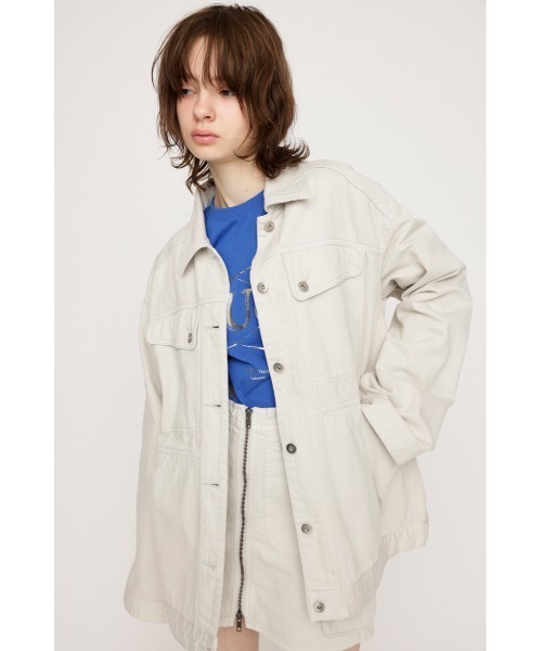 SLY ギミック ポケット デニム ジャケット イー SLY（スライ）の「GIMMICK PK DENIM JK-E ギミック ポケット