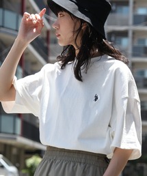 U.S. POLO ASSN.(���[�G�X�|���A�b�X��)�́yU.S. POLO ASSN./���[�G�X�|���A�b�X���z �I�[�o�[�T�C�Y �|�j�[�h�J �V���[�g�X���[�uT�V���c(T�V���c/�J�b�g�\�[)