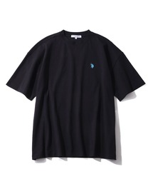 U.S. POLO ASSN.（ユーエスポロアッスン）の「【U.S. POLO ASSN./ユーエスポロアッスン】 オーバーサイズ ダブルホースマン刺繍 ショートスリーブTシャツ（Tシャツ/カットソー）」