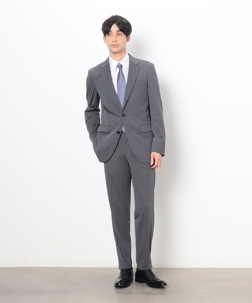 COMME CA ISM（コムサイズム）の「【イージーケア】市松柄 形態安定 ドレスシャツ（ビジネスシャツ・メンズ・ホワイト/ネイビー・SMALL/MEDIUM/LARGE/X-LARGE）」の6枚目の写真