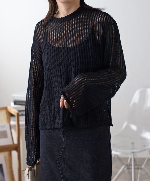 【新品未使用】Ameri メッシュオーバートップス Ameri VINTAGE - 新品 AMERI メッシュトップスの通販 by kuku's