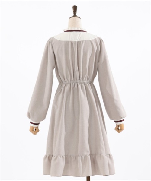 axes femme(アクシーズファム)の「ドーリーワンピース(ワンピース・レディース・グレー/ベージュ/ネイビー・FREE)」の18枚目の写真