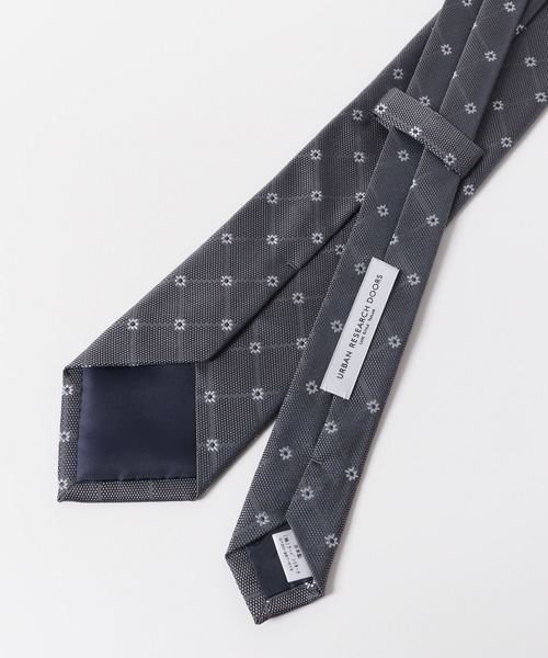 URBAN RESEARCH DOORS(アーバンリサーチドアーズ)の「LIFE STYLE TAILOR 24SS国内生地タイ小紋1(ネクタイ・メンズ・グレー/ネイビー・-)」の5枚目の写真