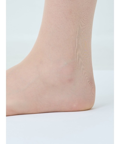 tutuanna（チュチュアンナ）の「【3足組】感動のストッキング(美肌)（タイツ/ストッキング・レディース・ベージュ系7/ベージュ系6/ブラック/ライトベージュ/ナチュラル・S-M/L-XL/M-L）」の7枚目の写真