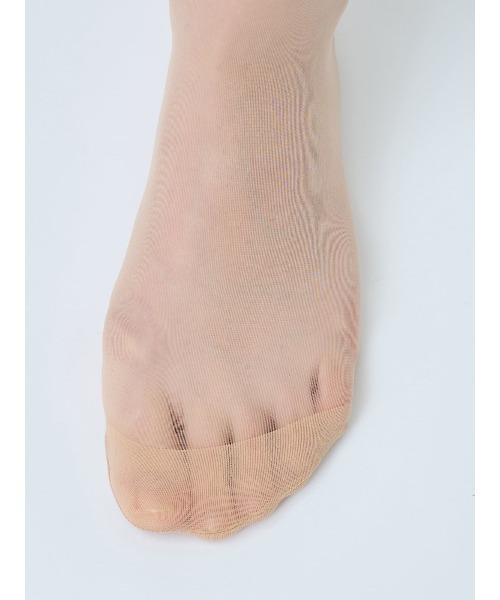 tutuanna（チュチュアンナ）の「【3足組】感動のストッキング(美肌)（タイツ/ストッキング・レディース・ベージュ系7/ベージュ系6/ブラック/ライトベージュ/ナチュラル・S-M/L-XL/M-L）」の6枚目の写真