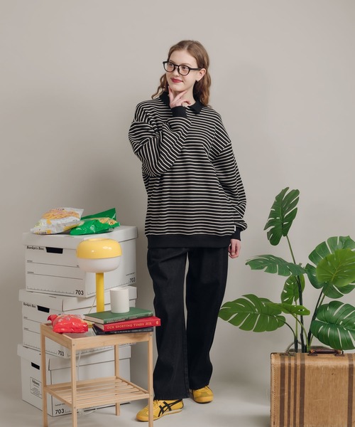 MUHET（ミュエータ）の「【セットアップ可能】ストレートデニムパンツ（デニムパンツ・レディース・ブラック/ブルー/ダークインディゴブルー・MEDIUM/SMALL/X-SMALL/LARGE）」の19枚目の写真