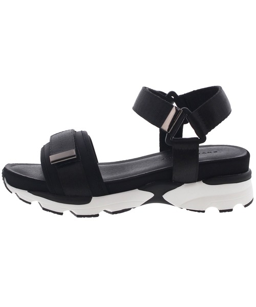 JELLY BEANS（ジェリービーンズ）の「ジップベルトスポーツサンダル (211-30295)JELLY BEANS(ジェリービーンズ)（サンダル・レディース・ブラック/アイボリー/ライトピンク・S/M/L）」の21枚目の写真