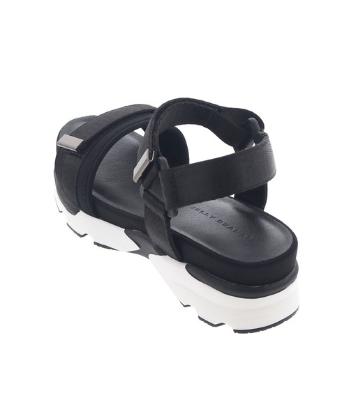 JELLY BEANS（ジェリービーンズ）の「ジップベルトスポーツサンダル (211-30295)JELLY BEANS(ジェリービーンズ)（サンダル・レディース・ブラック/アイボリー/ライトピンク・S/M/L）」の22枚目の写真