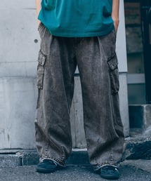RAGEBLUE | ライトOZ/デニムワイドパラシュートカーゴパンツ(カーゴパンツ)