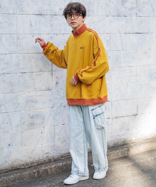 RAGEBLUE（レイジブルー）の「LIGHT OZ DENIM WIDE CARGO PANTS/ライト