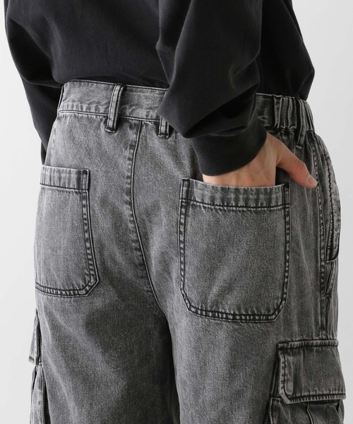 ライトブルー カーゴパンツ 楽天市場】mnml カーゴパンツ デニム メンズ 春夏秋冬用