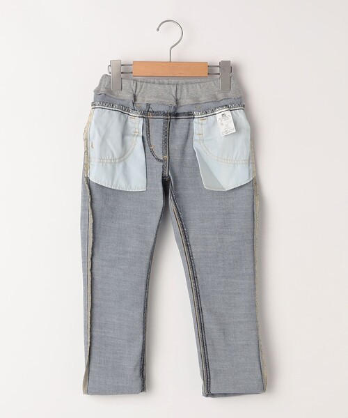 Lee(リー)の「Lee:100~160cm / リブ ストレッチ テーパード デニム(デニムパンツ・キッズ・ブルー/ネイビー/ライトブルー・100/110/120/130/140/150/M/160)」の21枚目の写真
