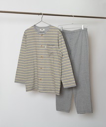 DAKS（ダックス）の「【DAKS】シルケットテンジクボーダー/無地　ルームウェア（ルームウェア/パジャマ）」