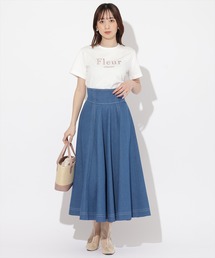 WILLSELECTION | デニムフレアスカート(デニムスカート)