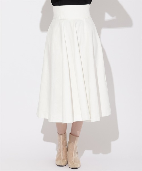 WILLSELECTION（ウィルセレクション）の「デニムフレアスカート（デニムスカート・レディース・オフホワイト/ブルー・SMALL/MEDIUM）」の11枚目の写真