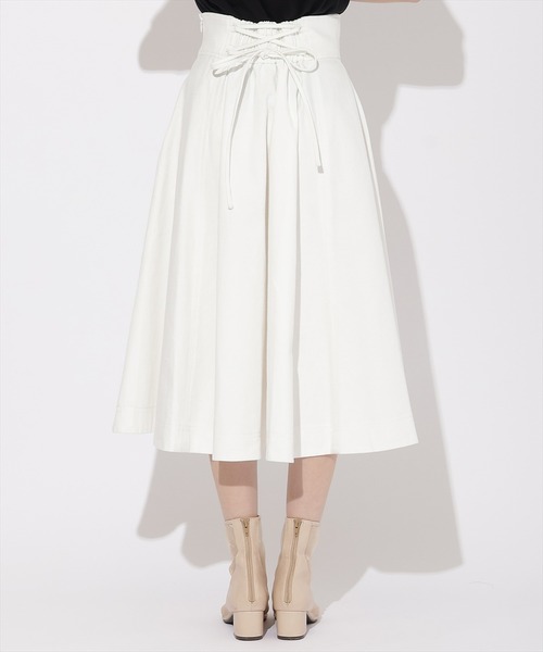 WILLSELECTION（ウィルセレクション）の「デニムフレアスカート（デニムスカート・レディース・オフホワイト/ブルー・SMALL/MEDIUM）」の13枚目の写真