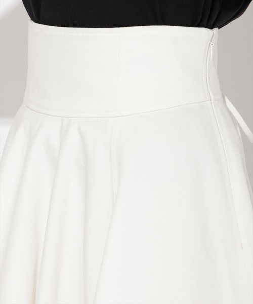 WILLSELECTION（ウィルセレクション）の「デニムフレアスカート（デニムスカート・レディース・オフホワイト/ブルー・SMALL/MEDIUM）」の7枚目の写真