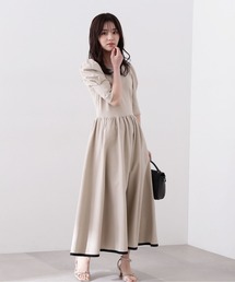 PROPORTION BODY DRESSING | バイカラーニットワンピース / 1214140416(ワンピース)